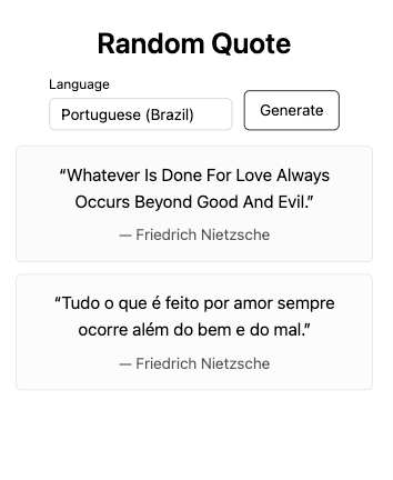 Random Quotes