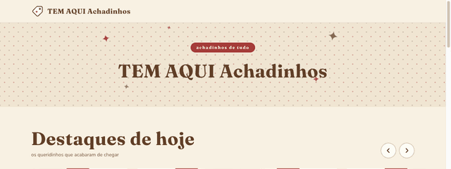 Tem Aqui Achadinhos